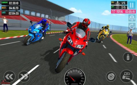 Motorcycle racing لعبة