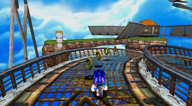 تحميل لعبة سونيك Sonic Adventure DX 2 1 للكمبيوتر كاملة مجانا