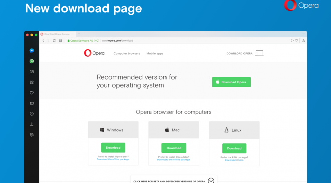 تحميل متصفح أوبرا Opera Browser 2023 للكمبيوتر والموبايل مجانا برابط مباشر