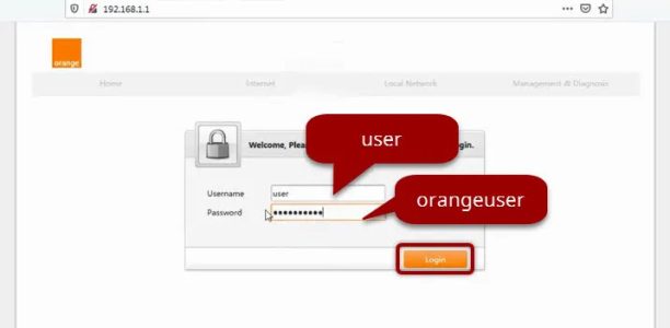 كيفية تغيير باسورد واي فاي وراوتر أورانج بالخطوات Change wifi password orange