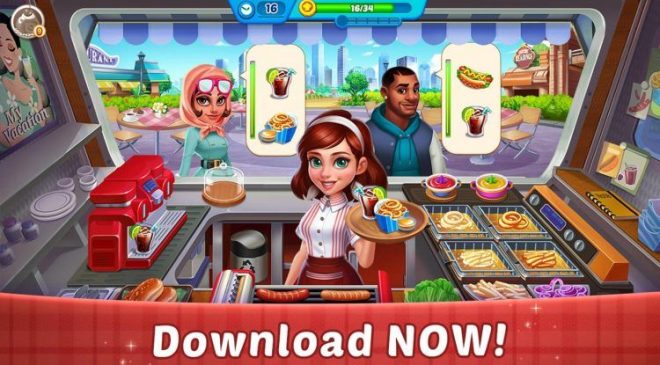 تحميل لعبة مطعم الوجبات السريعة Cooking Joy 2023 للكمبيوتر والموبايل كاملة مجانا