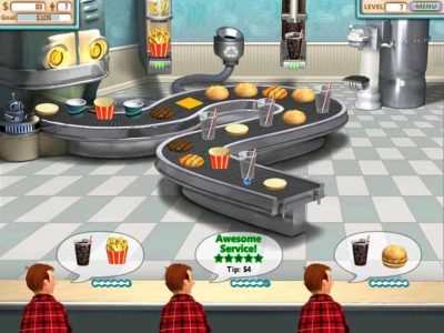 تحميل لعبة مطعم البرجر Burger Shop 2 للكمبيوتر والموبايل مجانا برابط مباشر
