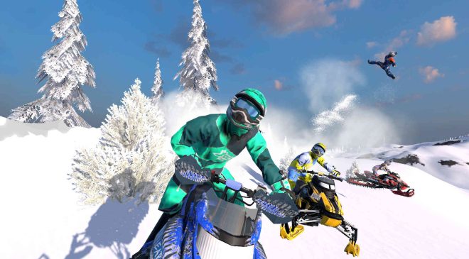 تحميل لعبه سباق الجليد Snowmobile Extreme Racing 2022 للكمبيوتر مجانا برابط مباشر