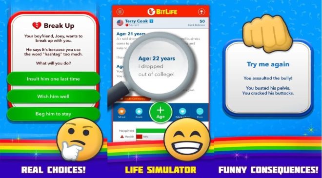 تحميل لعبة Bitlife - Life Simulator Mod Apk 2023 النسخة المدفوعة للاندرويد مجانا احدث اصدار
