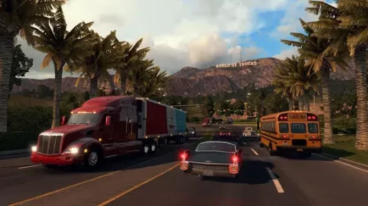 تحميل لعبة محاكي قيادة الشاحنات American Truck Simulator 2022 للكمبيوتر مجانا برابط مباشر