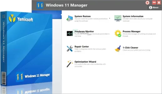 تحميل برنامج تنظيف وتسريع الويندوز Windows 11 Manager