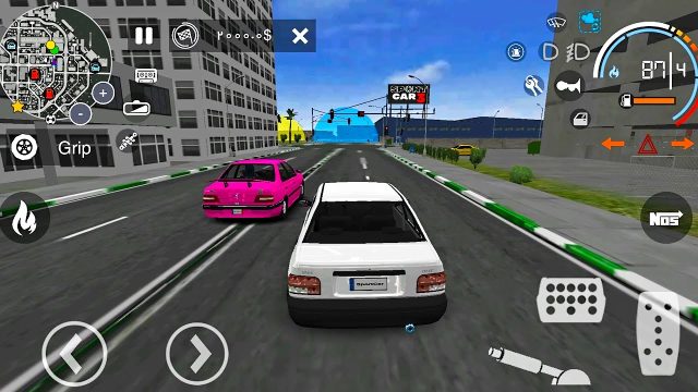 تحميل لعبة سباق السيارات Sport car 3 Taxi & Police apk + obb للاندرويد احدث اصدار