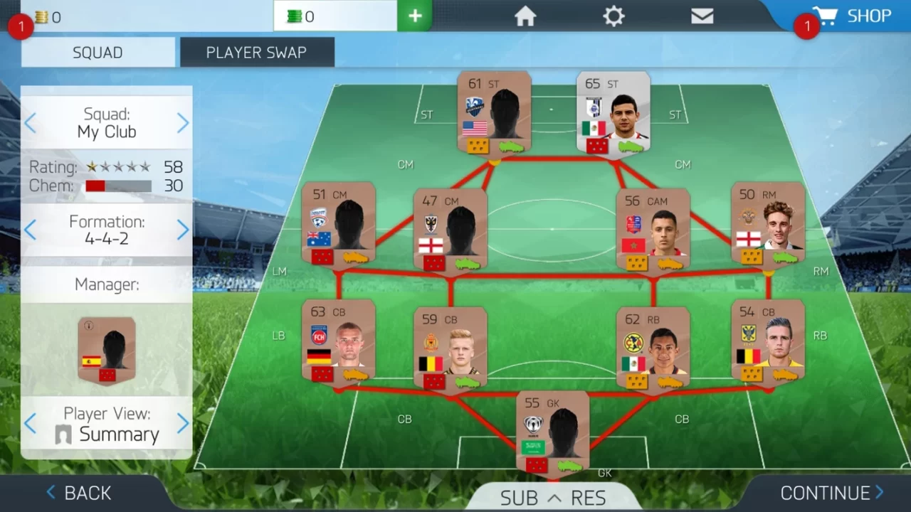 تحميل لعبة فيفا 16 موبايل FIFA 16 Ultimate Team Apk للاندرويد مجانا احدث اصدار