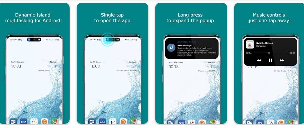 تحميل تطبيق Dynamic spot Apk 2023 مهكر للحصول على ميزة iPhone 14 Pro للاندرويد احدث اصدار