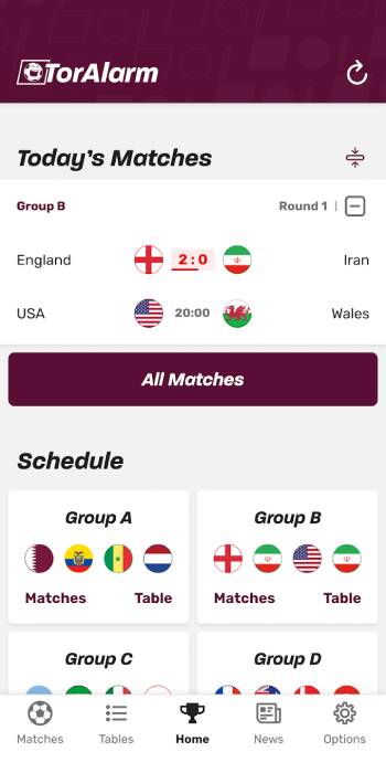 تحميل تطبيق متابعة كأس العالم قطر 2022 World Cup مجاناً لمتابعة المباريات