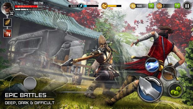 تحميل لعبة Ninja Ryuko Shadow Apk 2023 للاندرويد والايفون احدث اصدار