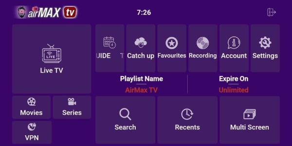 تحميل تطبيق اير ماكس تيفي AirMax TV Apk 2023 مع كود التفعيل‏ لمشاهدة المباريات والقنوات مجانا