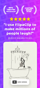 تحميل تطبيق FlipaClip Cartoon Animation مهكر 2023 للاندرويد والايفون اخر اصدار مجانا